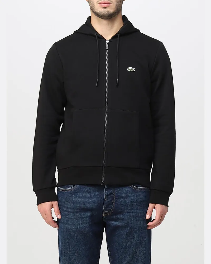 Lacoste Herren Pullover Schwarz