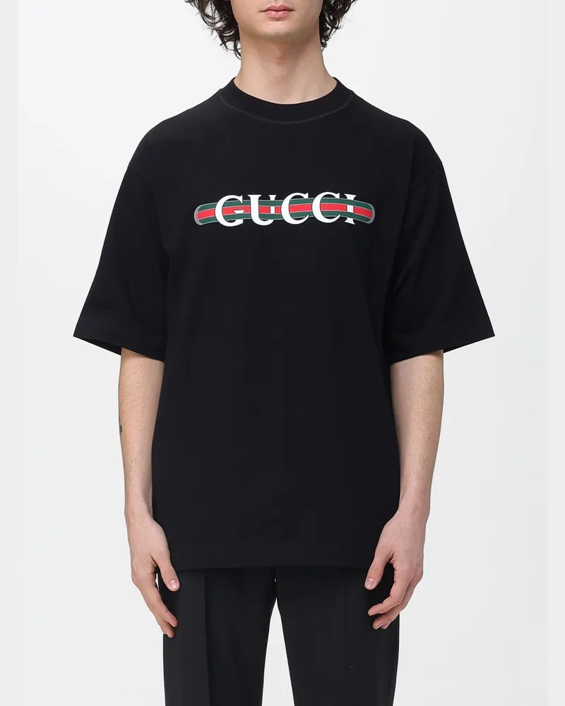 Gucci T-shirt herren Schwarz