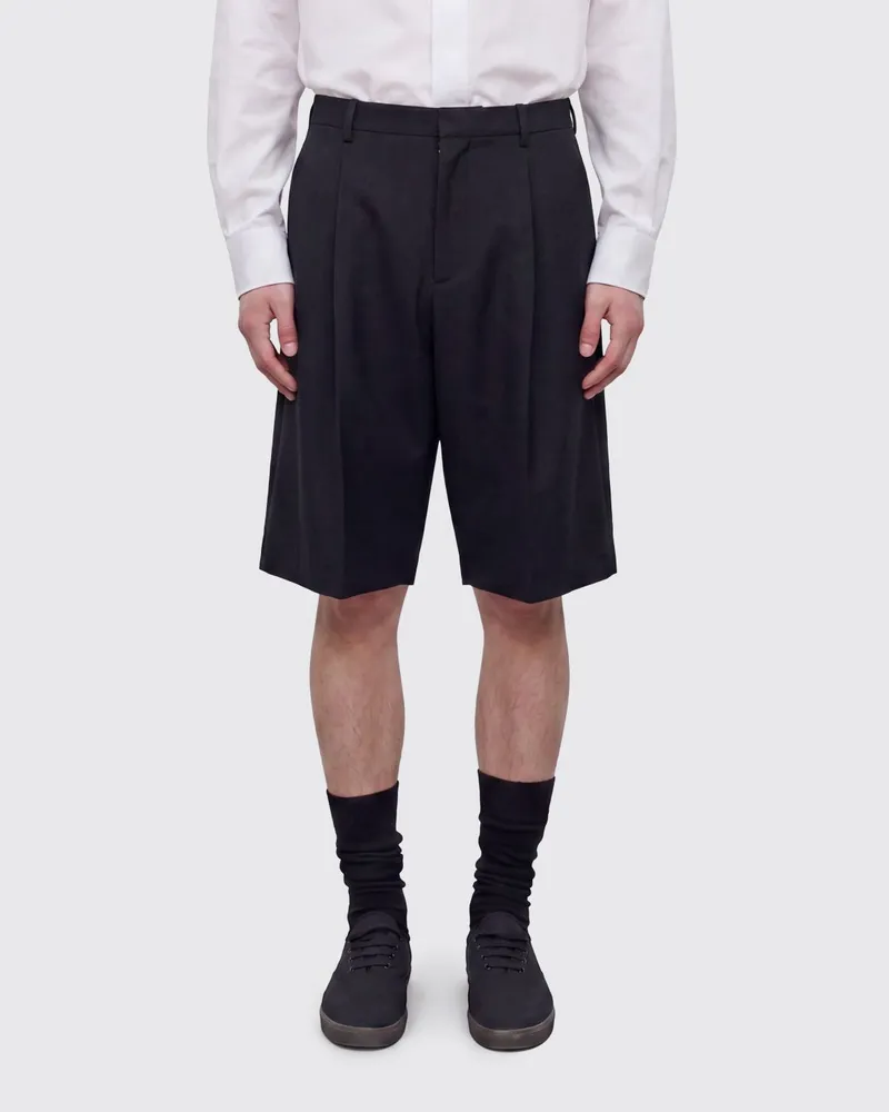 The Row Wollshorts Schwarz