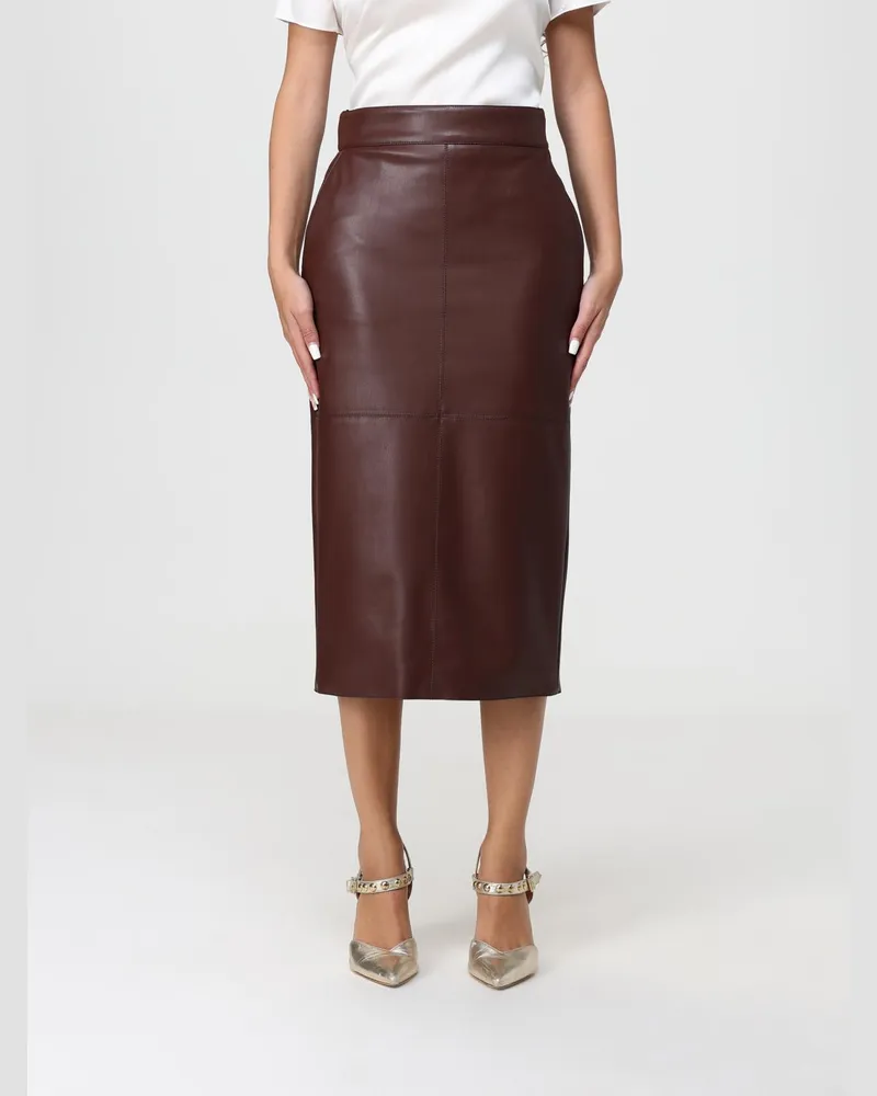 Elisabetta Franchi Rock damen Braun