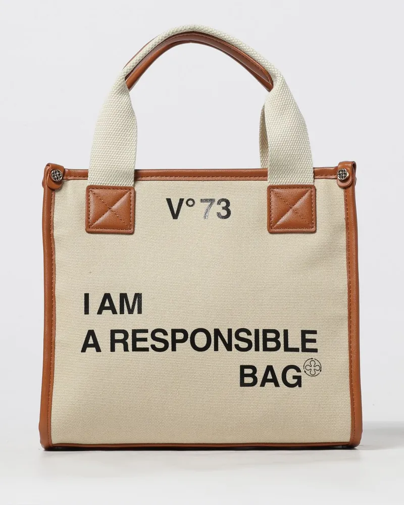 V°73 Handtasche damen Beige