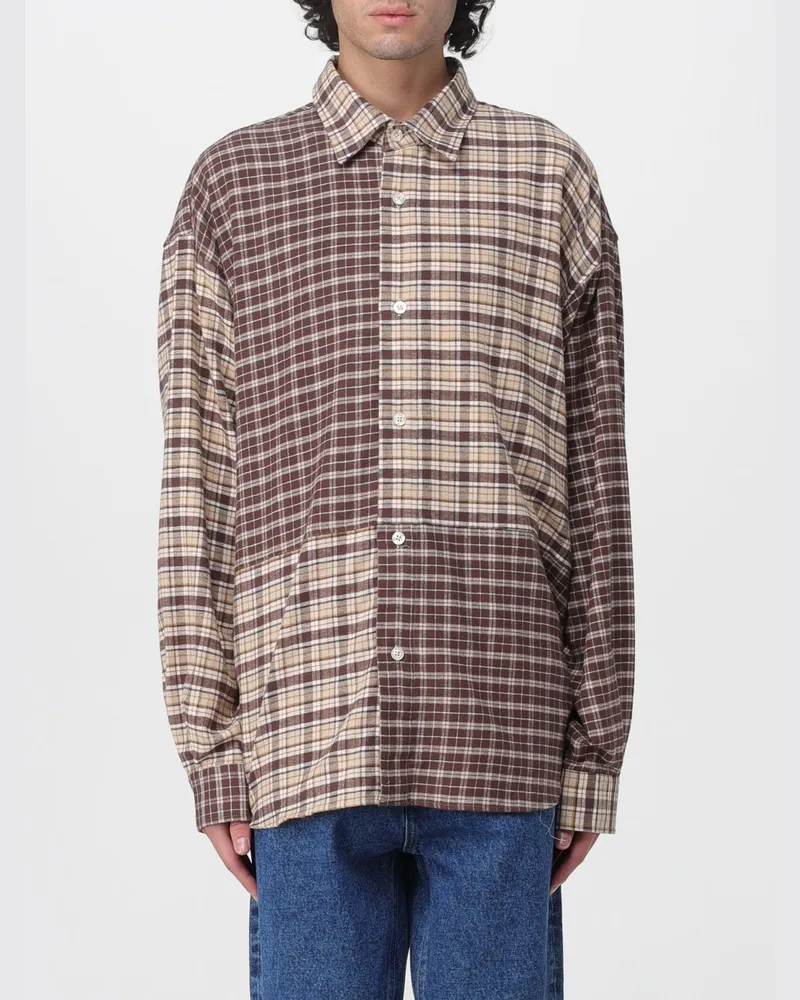 Amish Hemd herren Braun