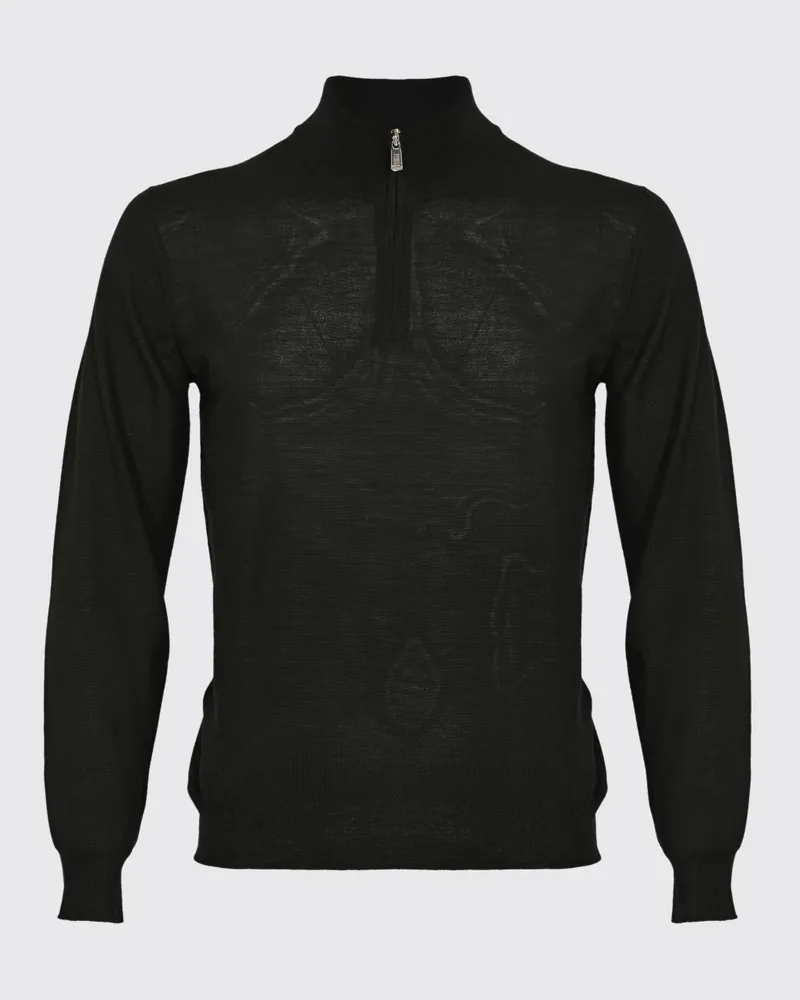 Fedeli Pullover herren Schwarz