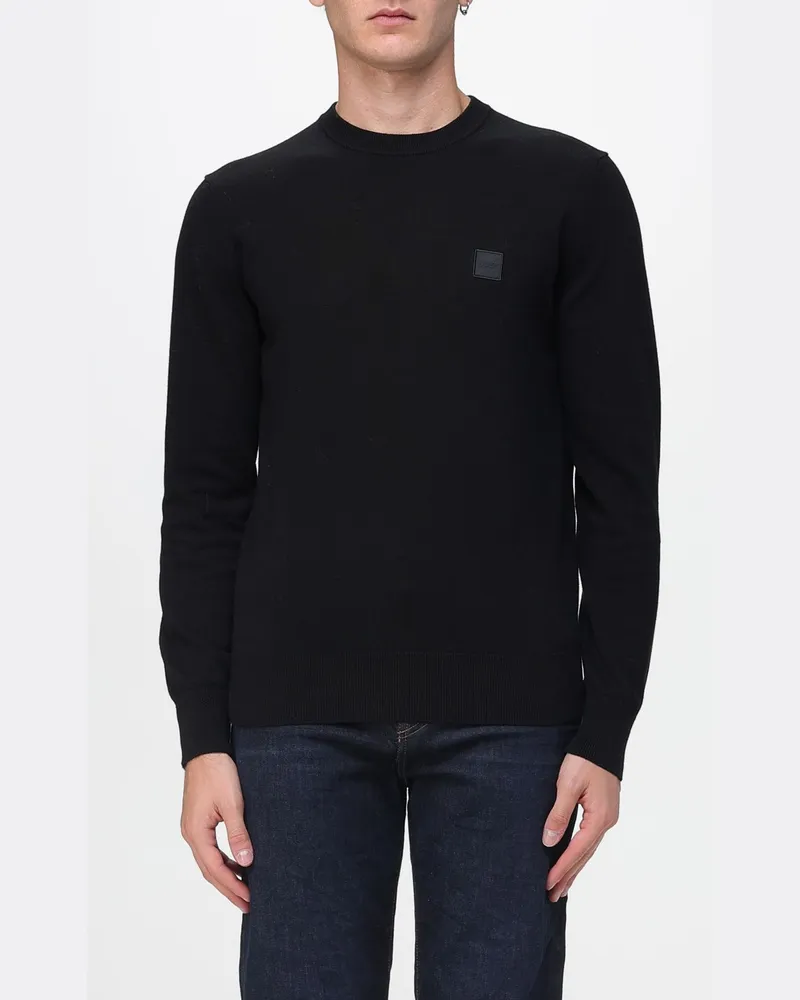 HUGO BOSS Pullover herren Schwarz