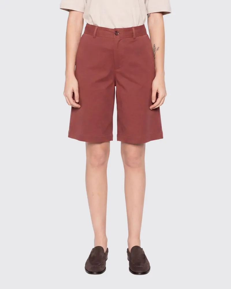 Brunello Cucinelli Shorts damen Rot