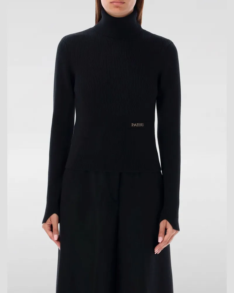 Patou Pullover damen Schwarz