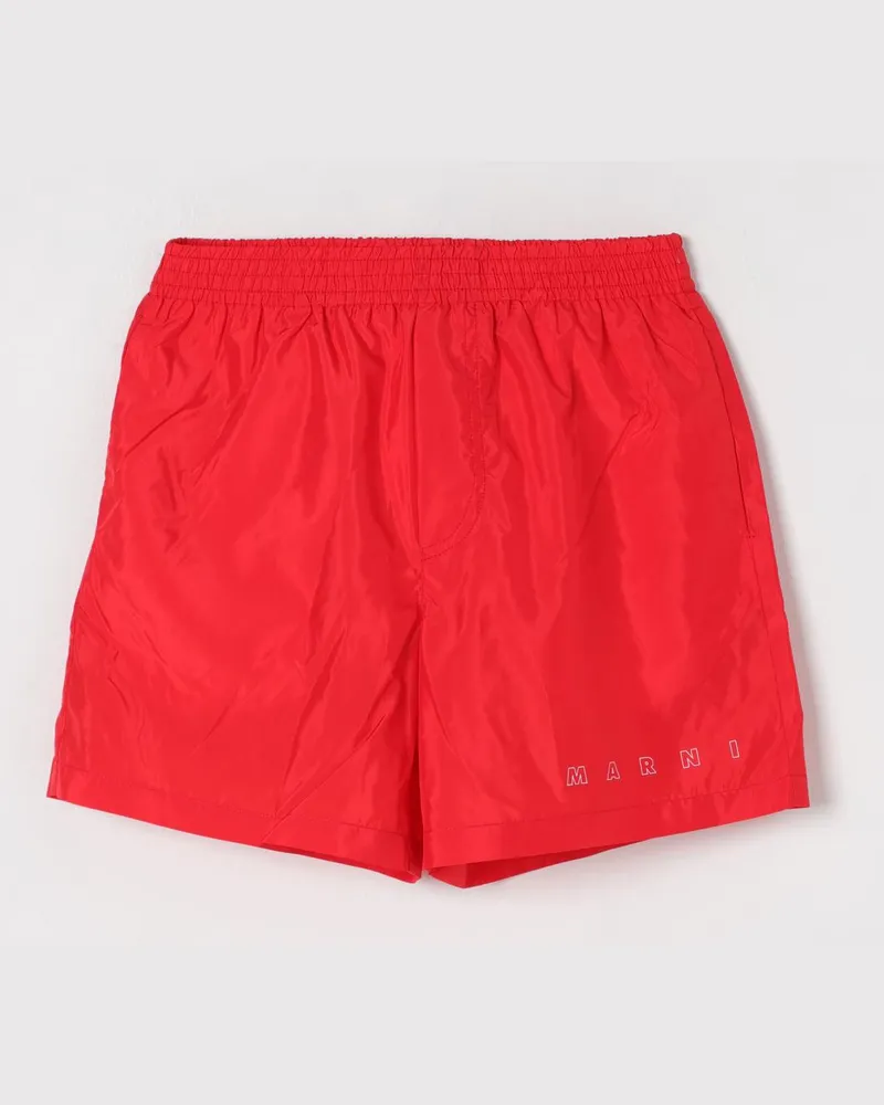 Marni Bademode kinder Rot