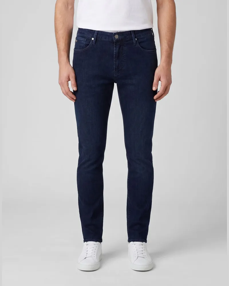 Emporio Armani Slim Fit Jeans aus Stretch-Denim Blau