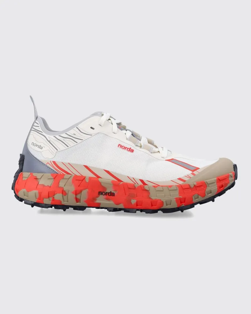 Norda Sneakers herren Rot