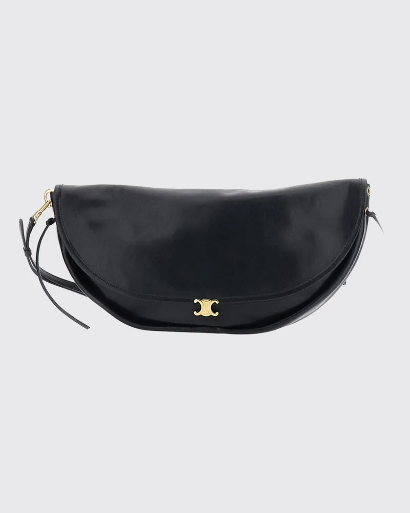 Celine Schultertasche damen Schwarz
