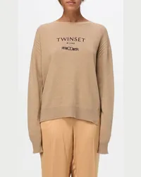 Twin-Set Pullover Camel