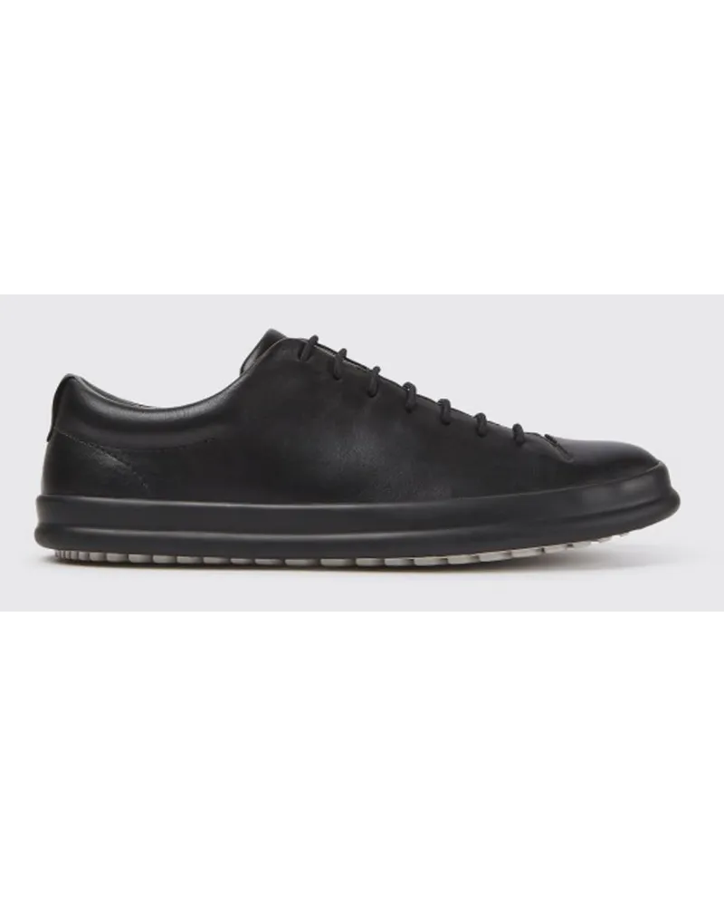 Camper Chasis Sneakers aus Kalbsleder Schwarz