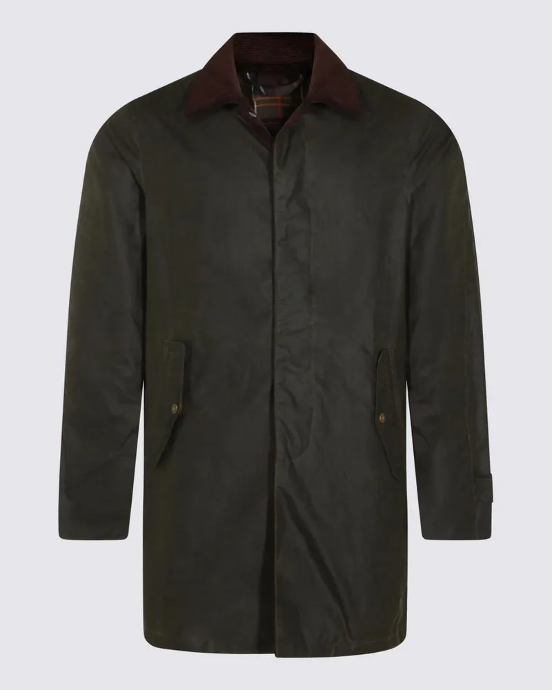 Barbour Mantel herren Grün