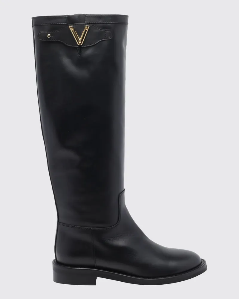 Via Roma 15 Stiefel damen Schwarz
