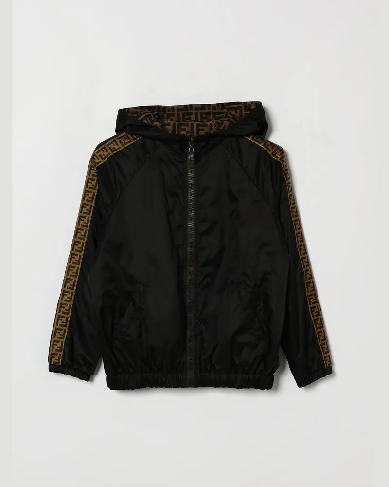 Fendi Jacke kinder Schwarz