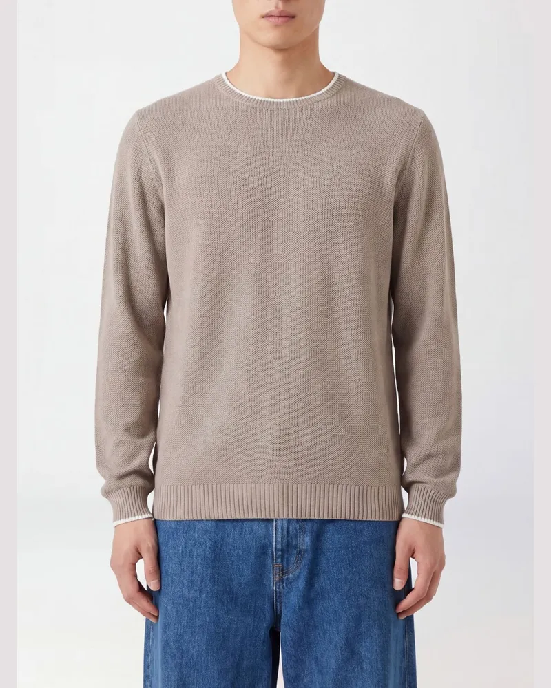 Fedeli Pullover herren Grau