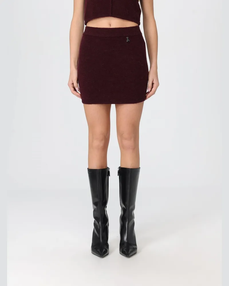 Patrizia Pepe Rock damen Burgunderrot