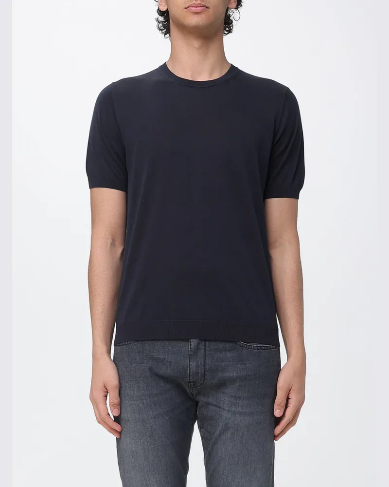 Drumohr  T-shirt herren Blau