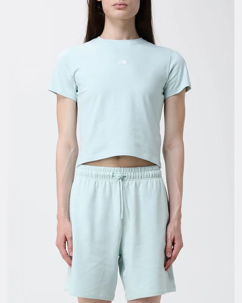 The North Face Essential Regular Cutie Baumwoll-T-Shirt Grün