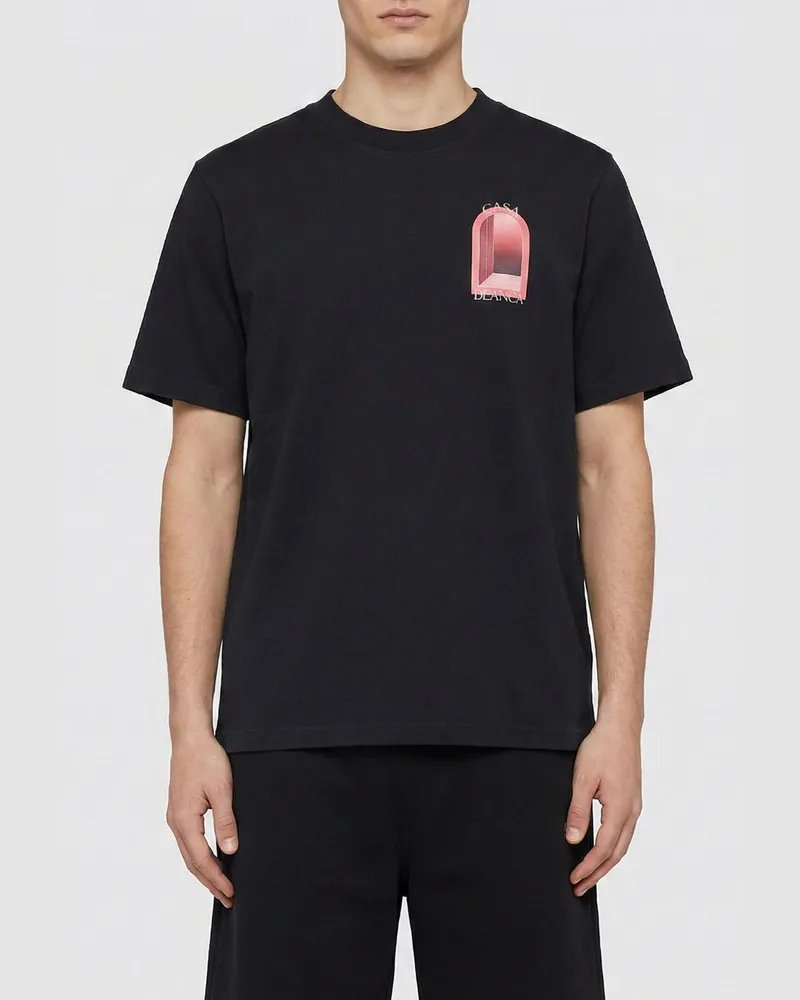 Casablanca Paris T-shirt herren Schwarz