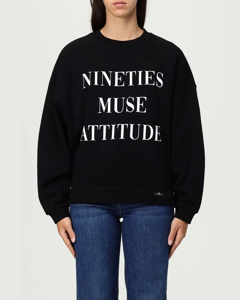 Elisabetta Franchi Sweatshirt damen Schwarz