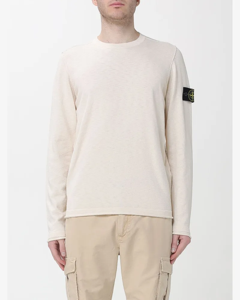 Stone Island Pullover herren Ivory