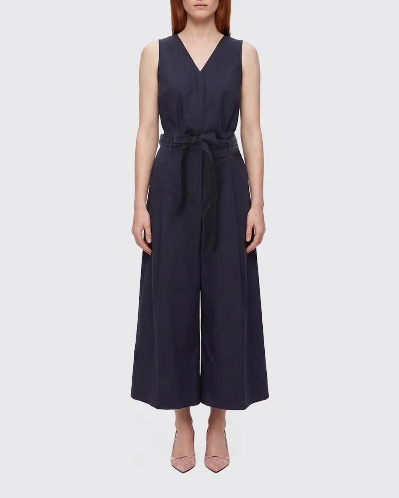 Max Mara Baumwoll-Overall Blau