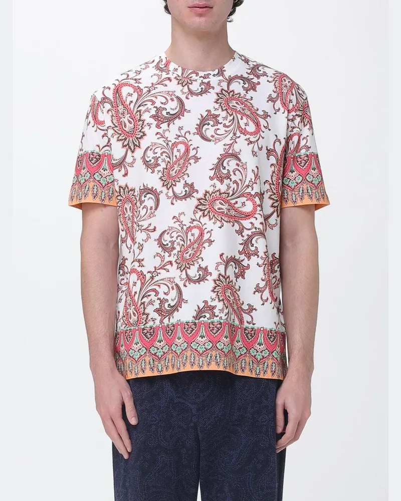 Etro T-shirt herren Grau