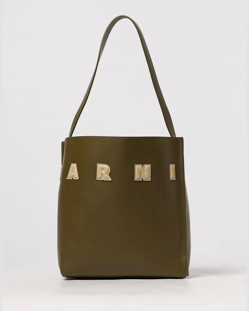 Marni Schultertasche damen Grün