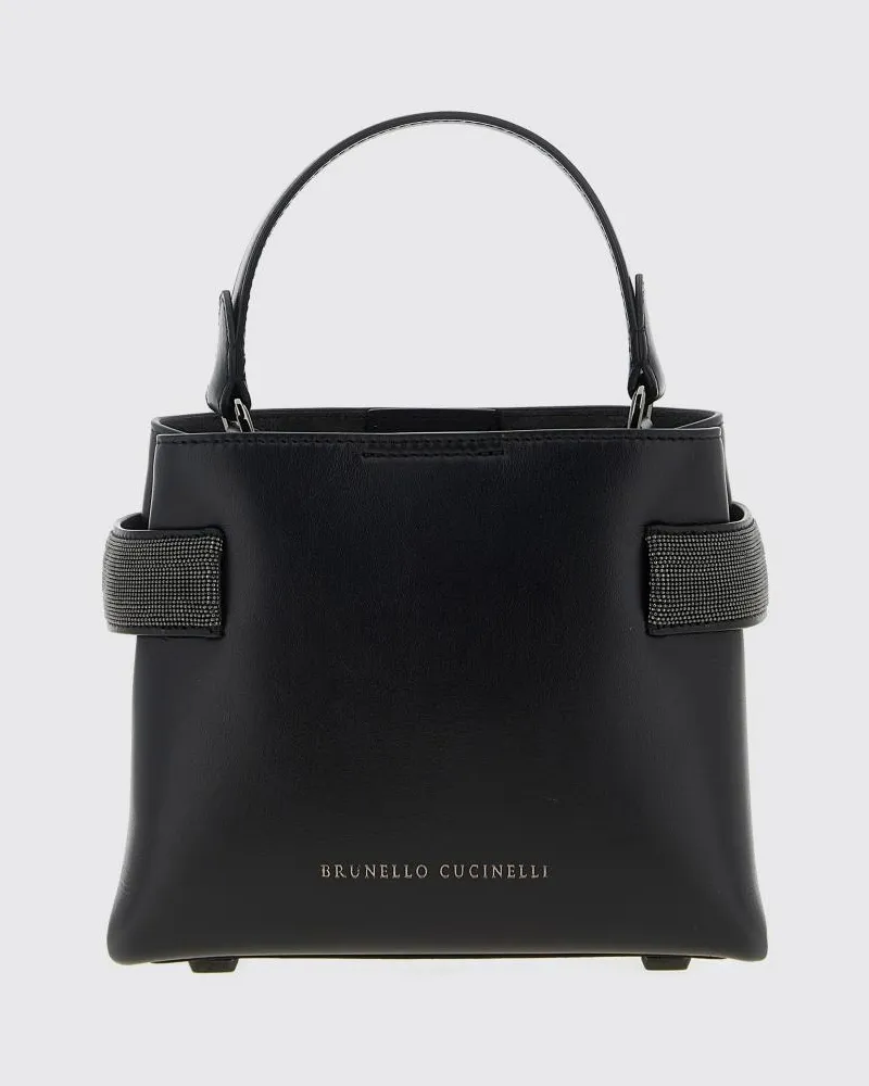 Brunello Cucinelli Schultertasche damen Schwarz