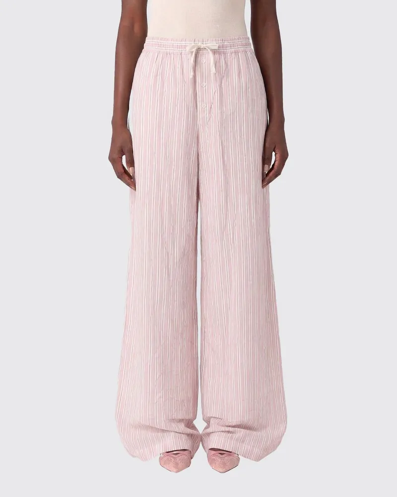 Roberto Collina Hose damen Pink