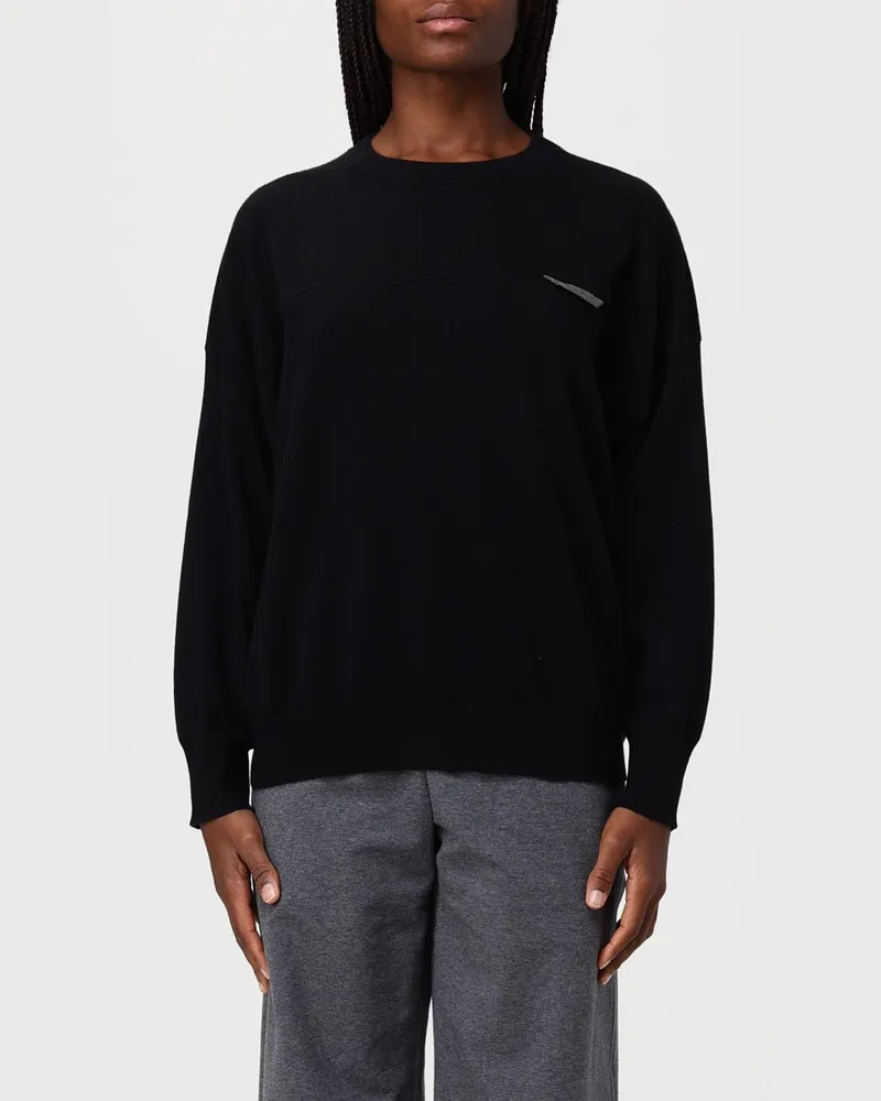 Brunello Cucinelli Pullover damen Schwarz
