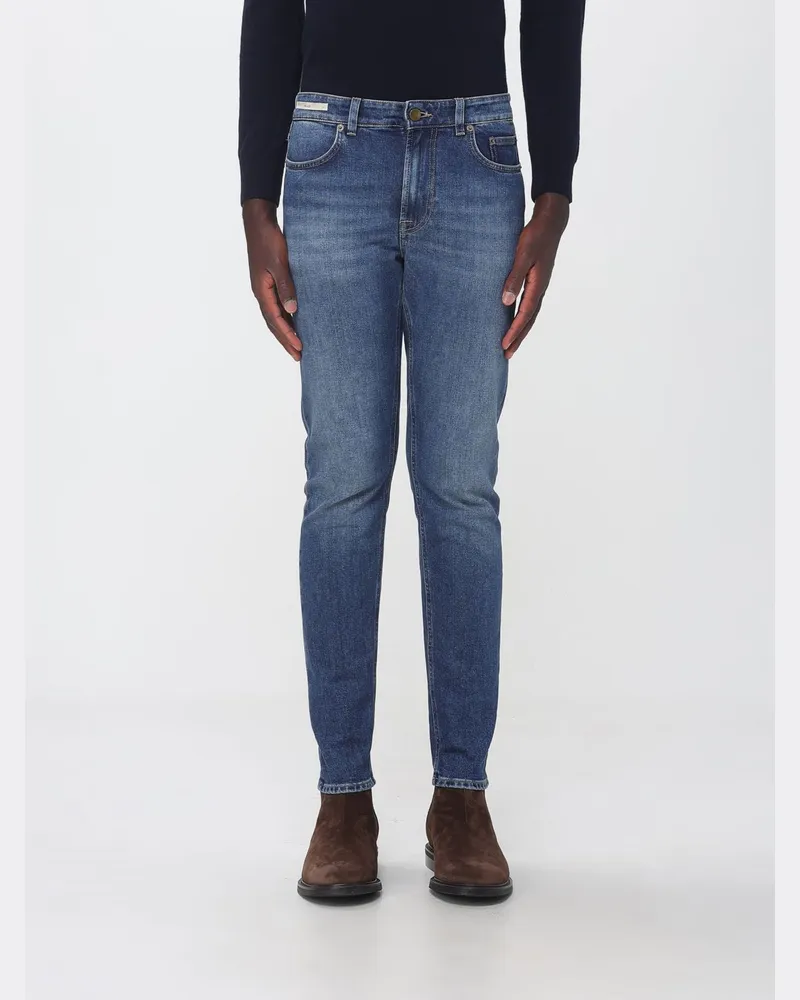 Siviglia Skinny-Fit Five-Pocket-Jeans aus Stretch-Baumwolldenim Blau