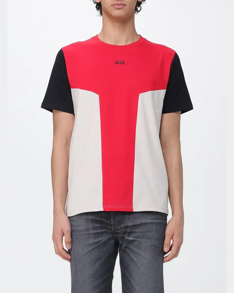 GCDS T-shirt herren Rot