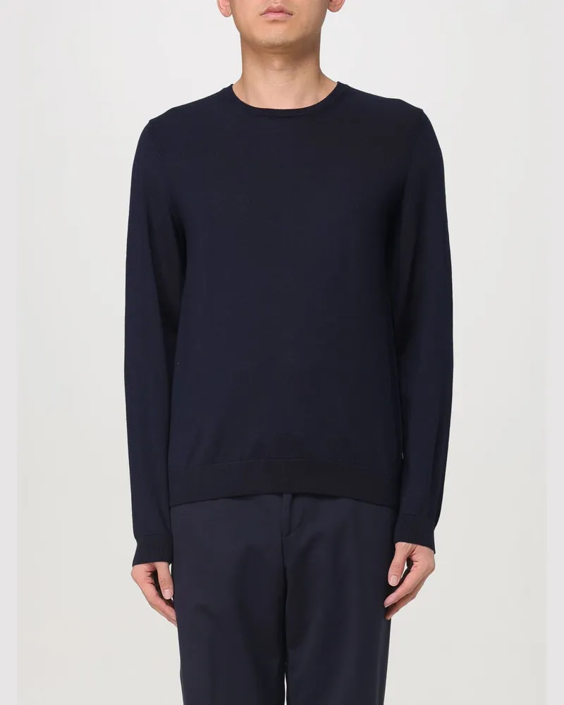 HUGO BOSS Pullover herren Blau