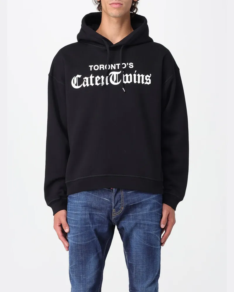 Dsquared2 Sweatshirt herren Schwarz