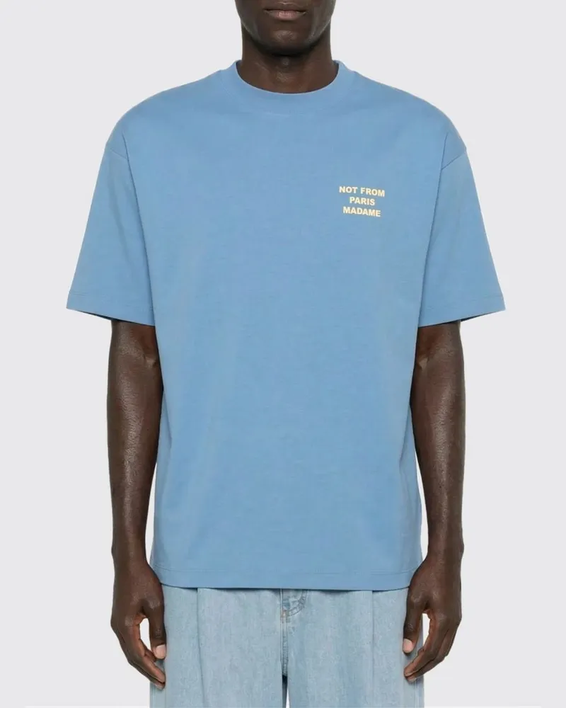 Drôle de Monsieur T-shirt herren Blau