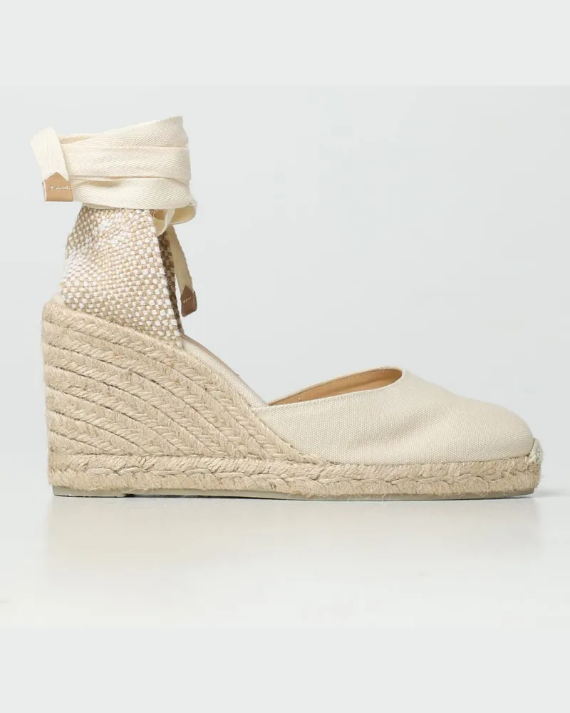 Castañer Bromelia Espadrilles aus Canvas Ivory