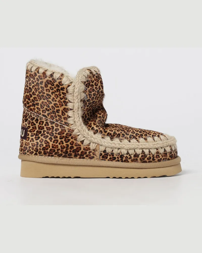 Mou Flache stiefeletten damen Braun