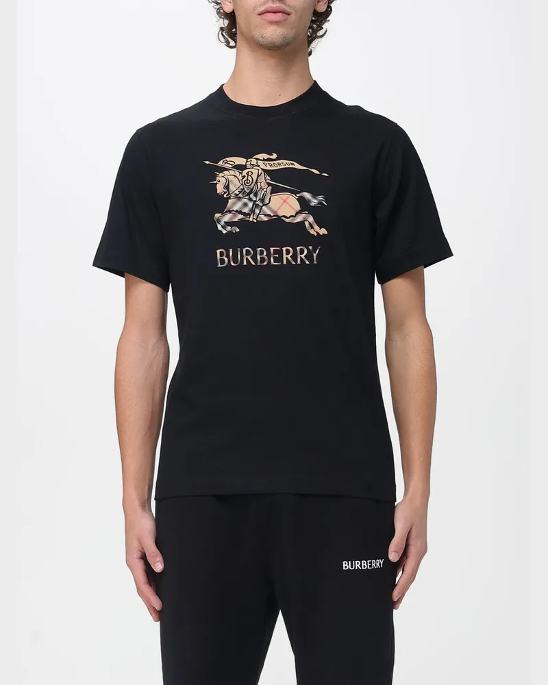Burberry T-shirt herren Schwarz