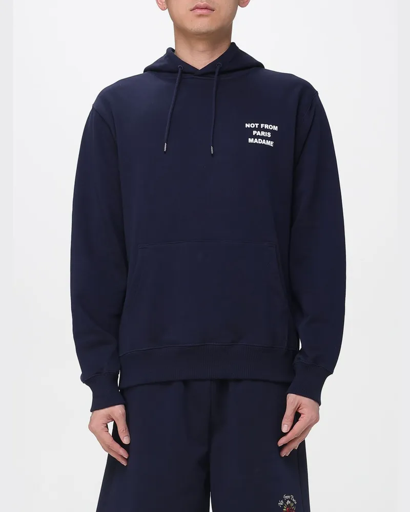 Drôle de Monsieur Sweatshirt herren Blau