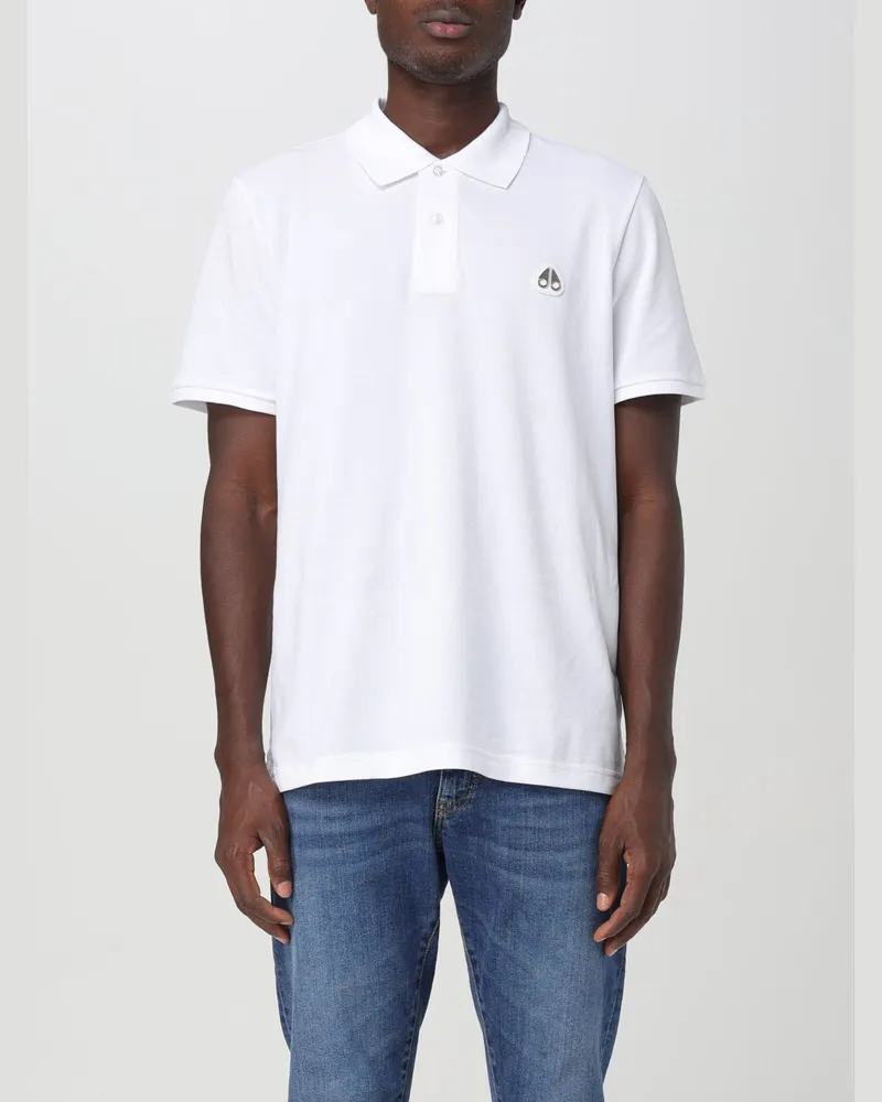 Moose Knuckles Polo herren Weiß