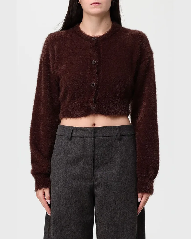 Moschino Strickjacke damen Braun