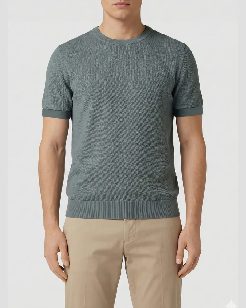 Brioni T-shirt herren Grün