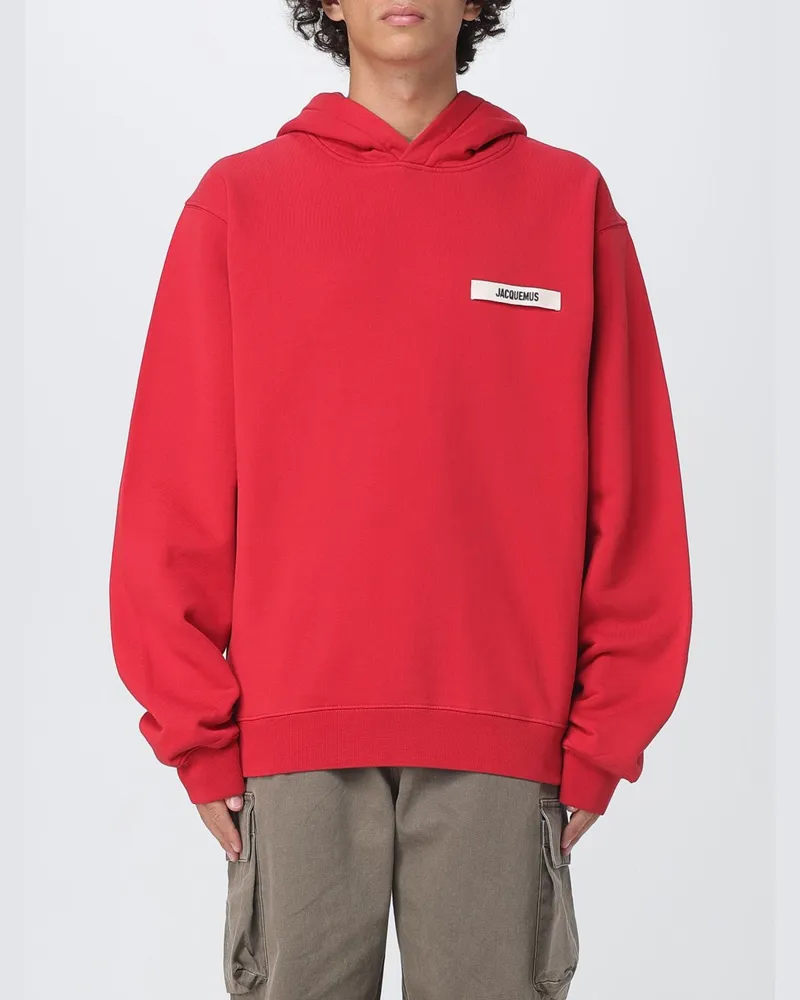 Jacquemus Sweatshirt herren Rot
