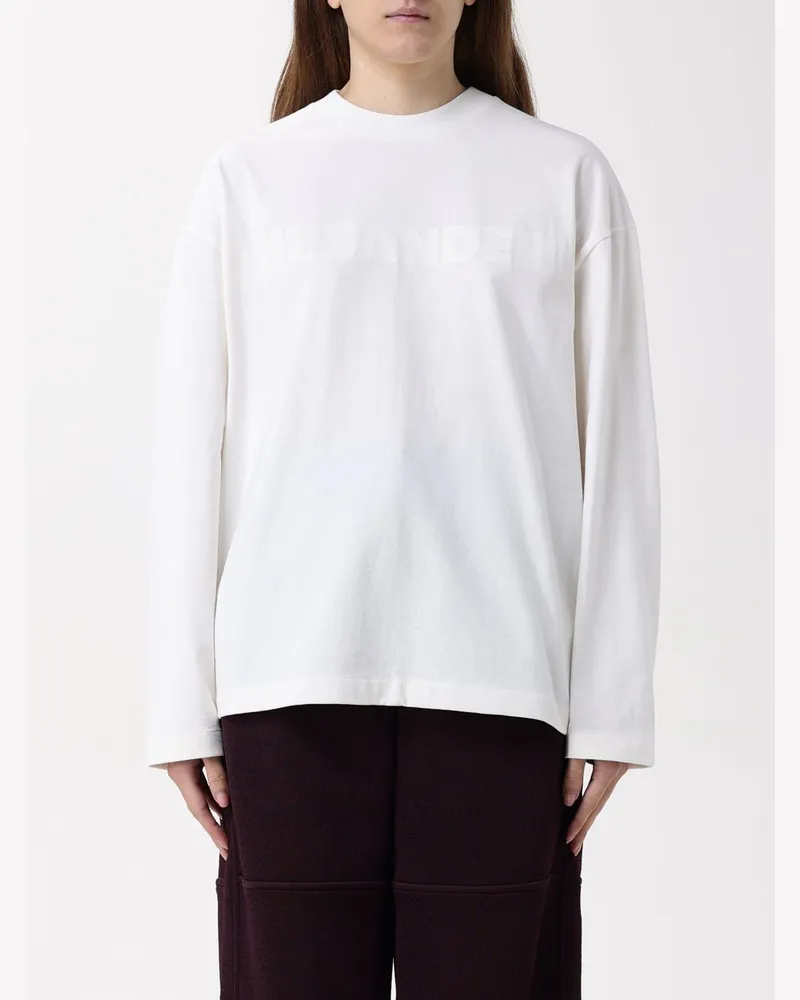 Jil Sander T-shirt damen Weiß