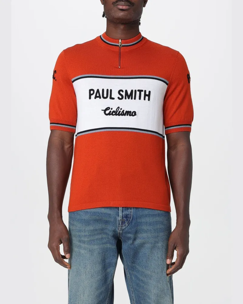 Paul Smith T-shirt herren Orange