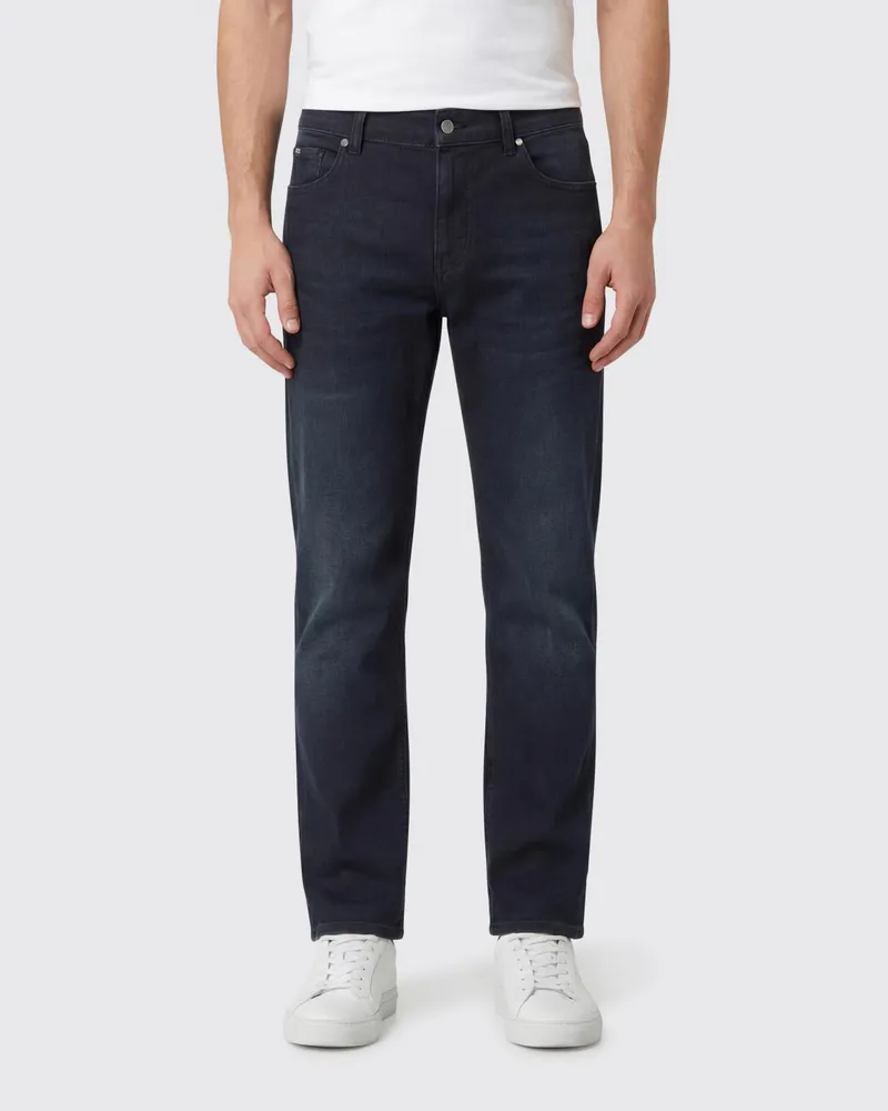 HUGO BOSS Slim Fit Jeans aus Stretch-Denim Blau