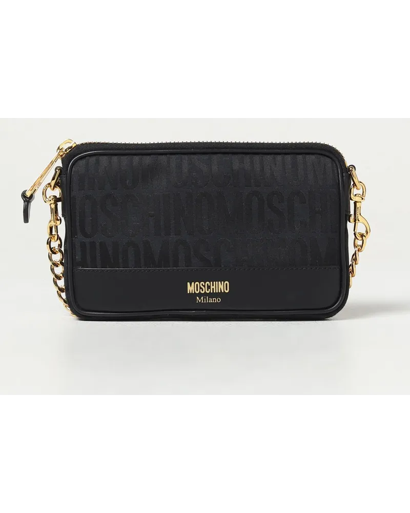 Moschino Schultertasche damen Schwarz