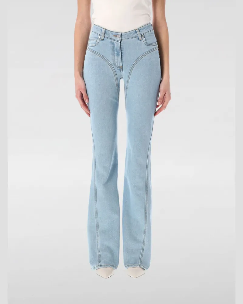Thierry Mugler Jeans damen Blau